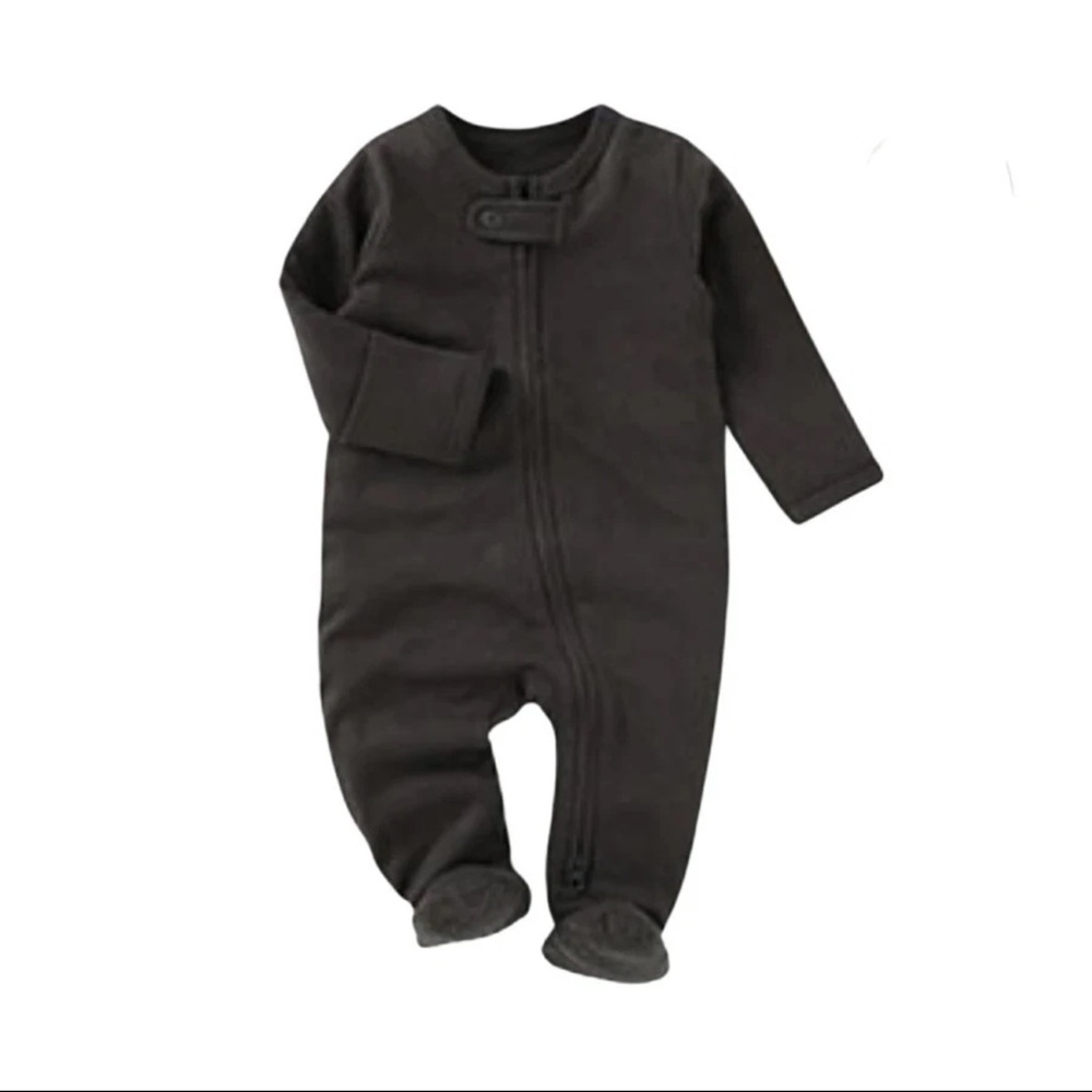 Organic Cotton Footed Baby‎ Sleepers NB to 24 Months